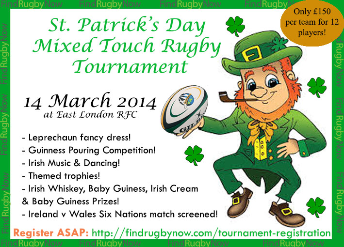 St. Patrick's Day Touch Tournament