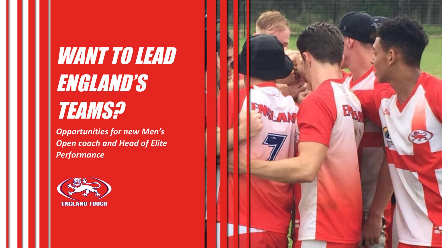 Help guide England Touch’s elite teams