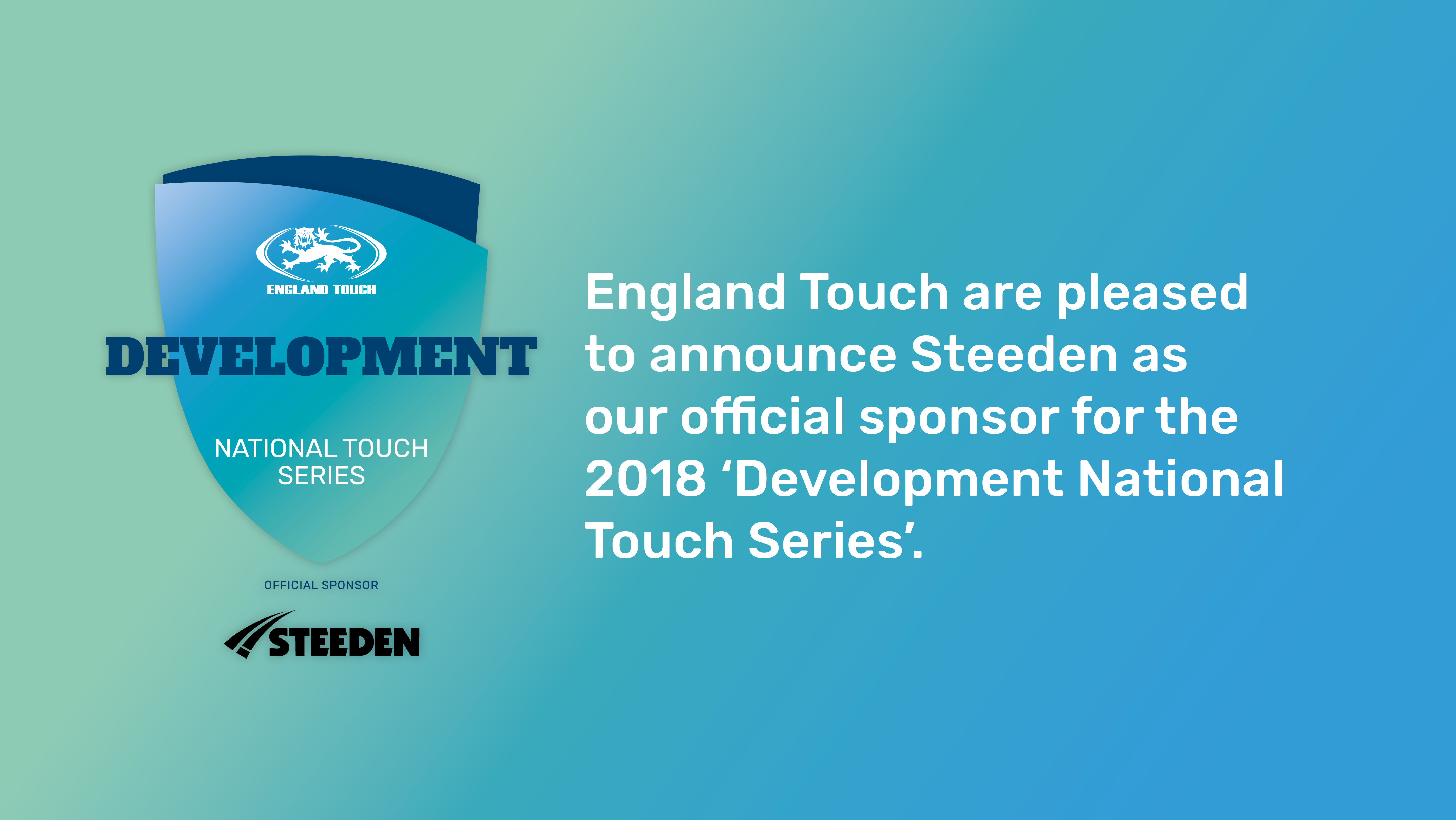 Steeden to sponsor Development National Touch Series