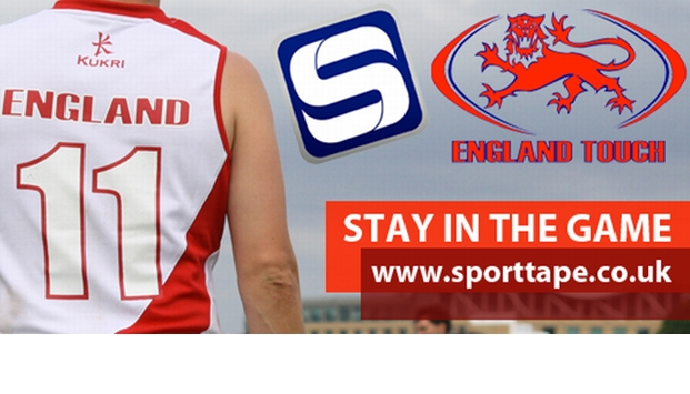 SPORTTAPE backs England Touch: 20% discount deal