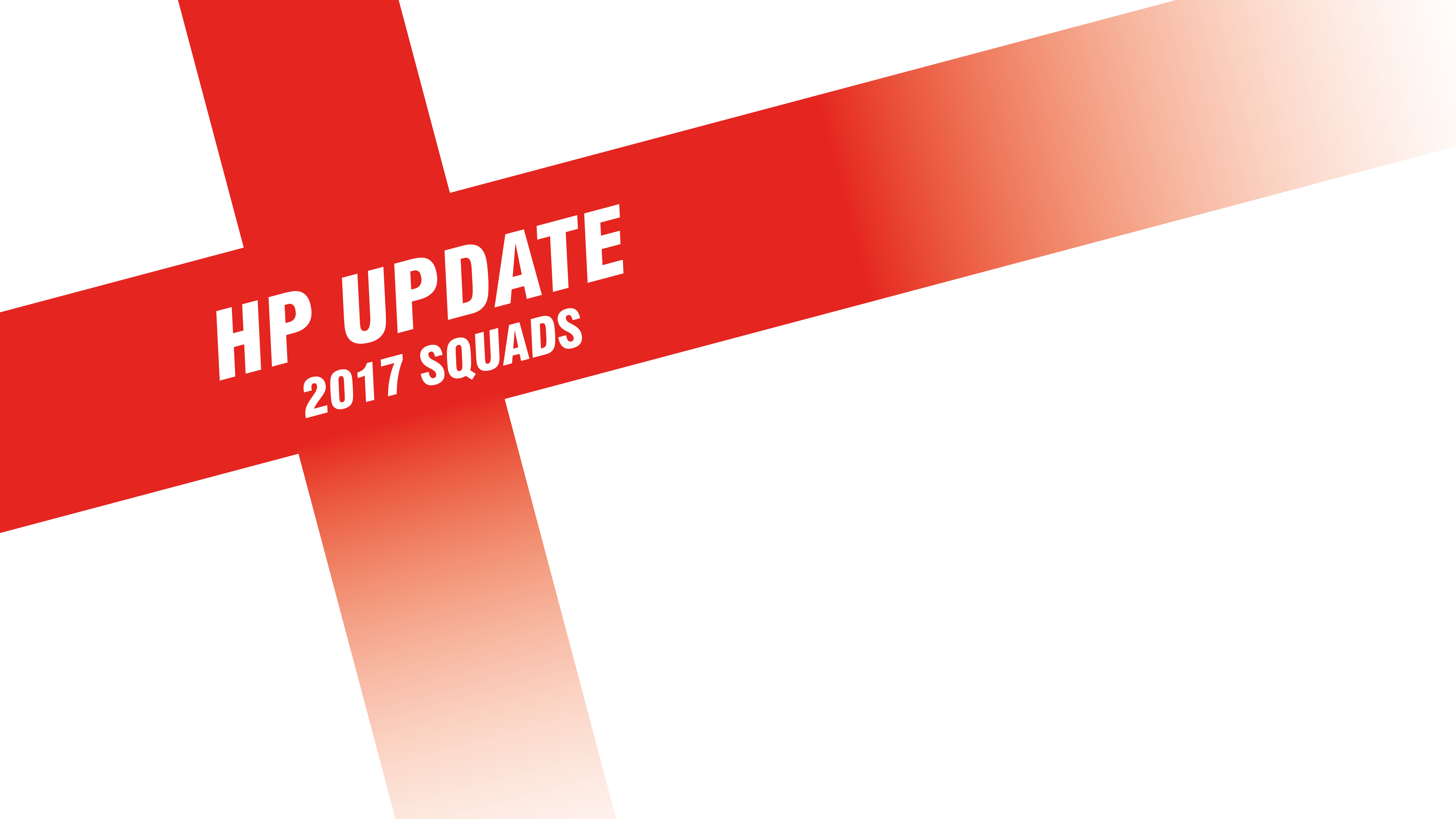 HP Update | 2017 Squads