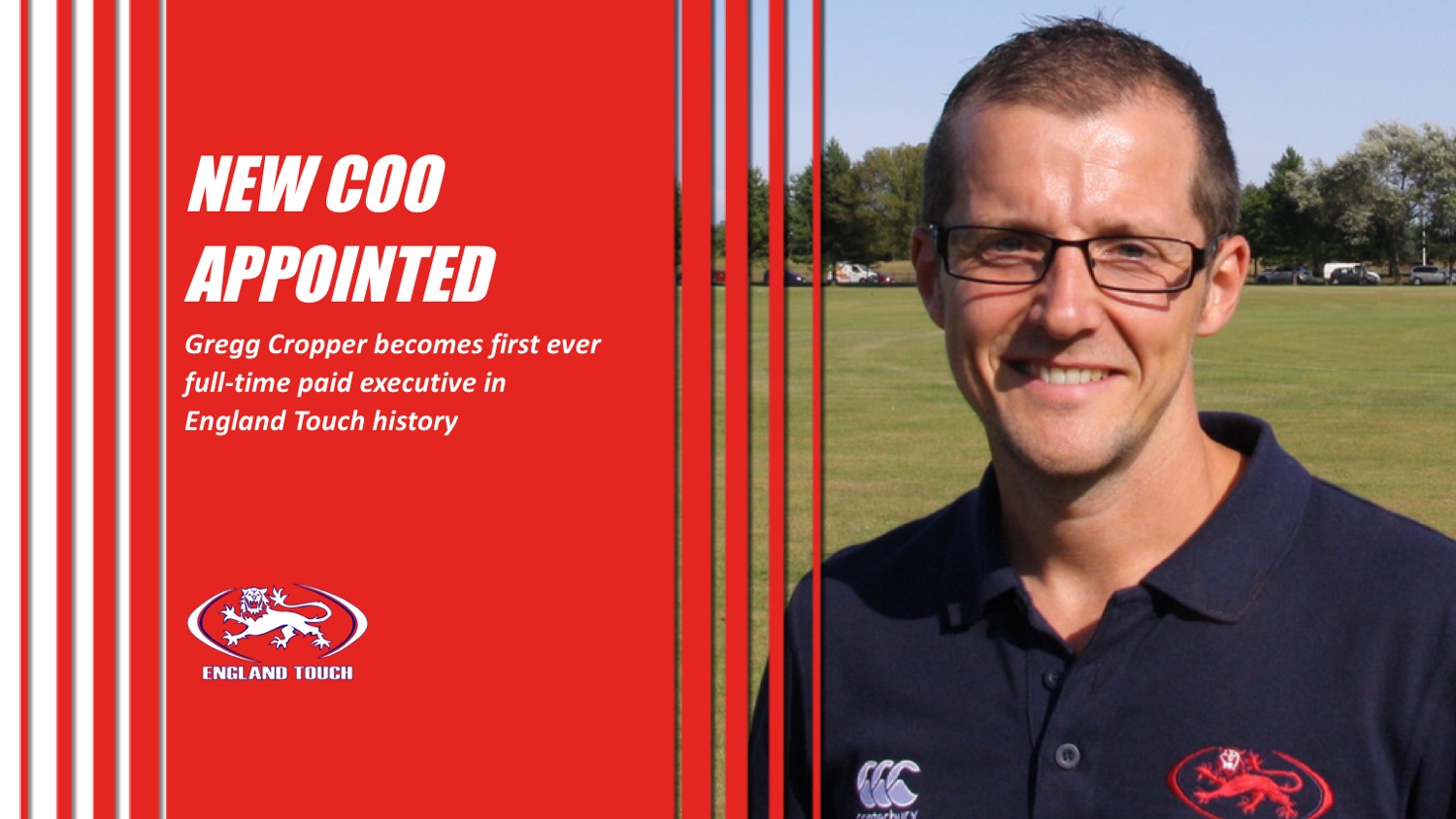 New Chief Operating Officer appointed at England Touch